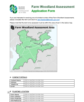 Farm Woodland Assessment - Application Form